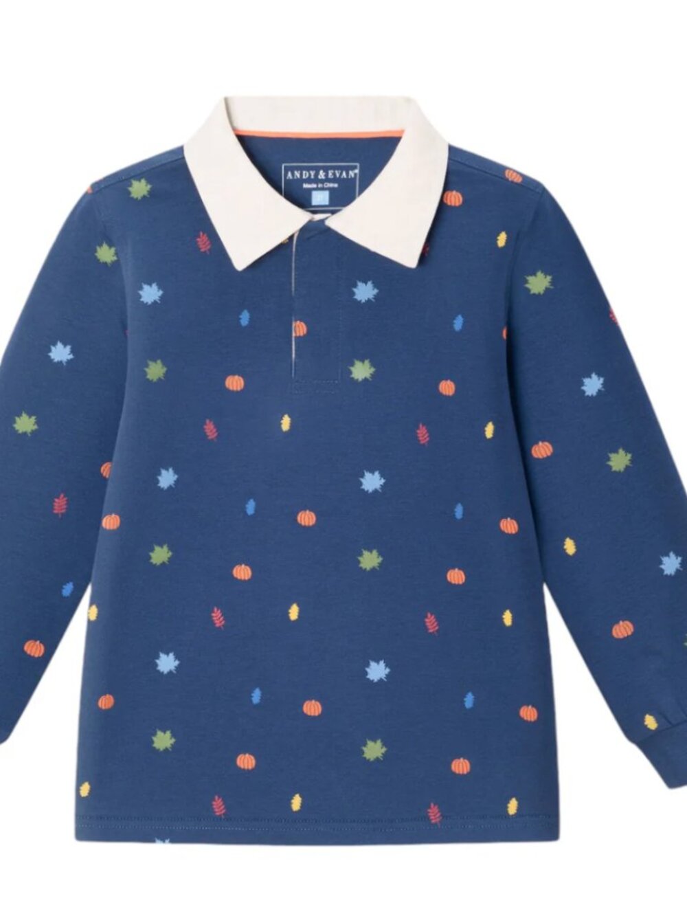 Andy & Evan - L/S Fall Themed Rugby Shirt